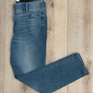 Nine West size 16 stretchy jeans with button zipper closure hidden elastic